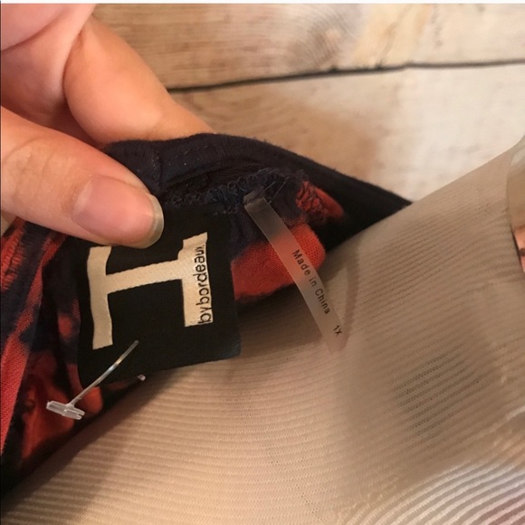 Tie dye top H by Bordeaux - Picture 2 of 3